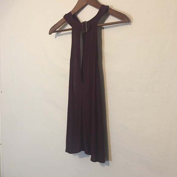 Free People Plum Sleeveless Top - Picture 3 of 6